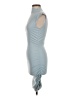 Unbranded Solid Gray Cocktail Dress Size XS - photo 5