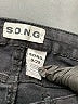 S.O.N.G. Chevron-herringbone Black Jeans Size 9 - photo 7