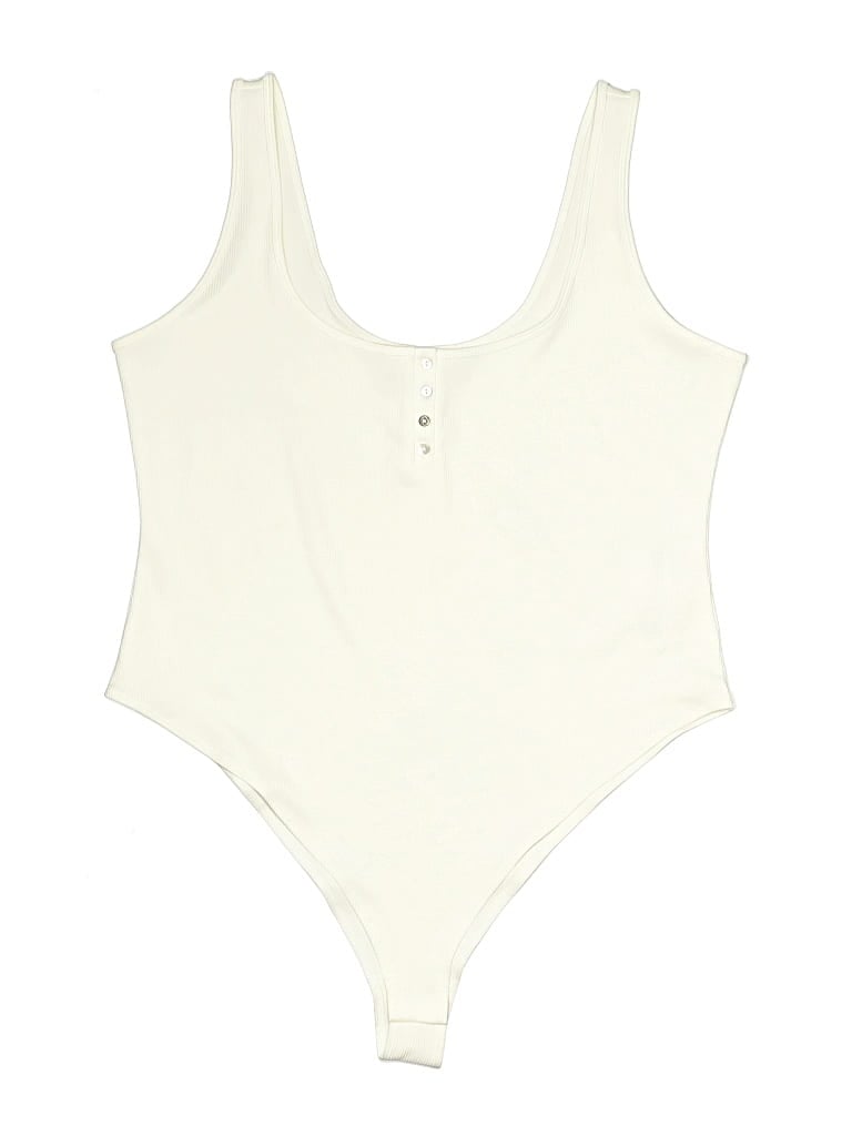 Pre-owned H&m Bodysuit In Ivory