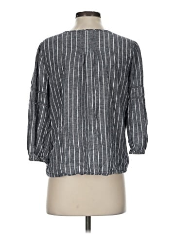 Old Navy 3/4 Sleeve Button-Down Shirt (view 2)
