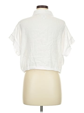 Blue Rain Short Sleeve Blouse (view 2)