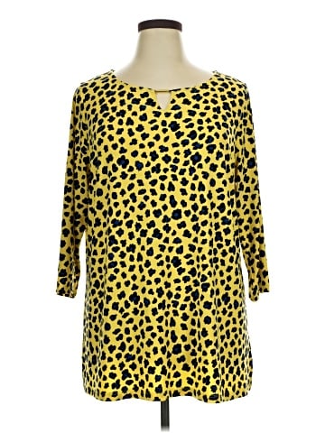 IMAN 3/4 Sleeve Blouse (view 1)
