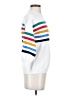 Solutions Stripes White Pullover Sweater Size S - photo 4