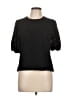 Zara Black Short Sleeve Top Size L - photo 1