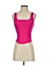 Discreet Pink Sleeveless Top Size S - photo 1
