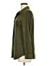 Chico's 100% Polyester Green Long Sleeve Button-Down Shirt Size M - photo 5