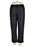 BCBGMAXAZRIA 100% Polyurethane Argyle Black Casual Pants Size L - photo 1