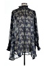 Unbranded Blue Long Sleeve Blouse Size L (estimated) - photo 1