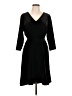 J.Jill Solid Black Cocktail Dress Size Lg Petite - photo 1