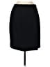 Mondi 100% Rayon Solid Black Blue Formal Skirt Size EU 40 / US 10 - photo 1
