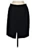 Mondi 100% Rayon Solid Black Blue Formal Skirt Size EU 40 / US 10 - photo 2
