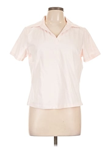 St. John's Bay Short Sleeve Blouse (view 1)