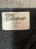 Callahan 100% Cotton Black Sweater Vest Size XS - photo 7