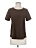 Ro & De Brown Short Sleeve Top Size XS - photo 1