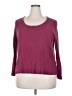 ModCloth Burgundy 3/4 Sleeve Top Size 2X - photo 1
