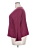 ModCloth Burgundy 3/4 Sleeve Top Size 2X - photo 5