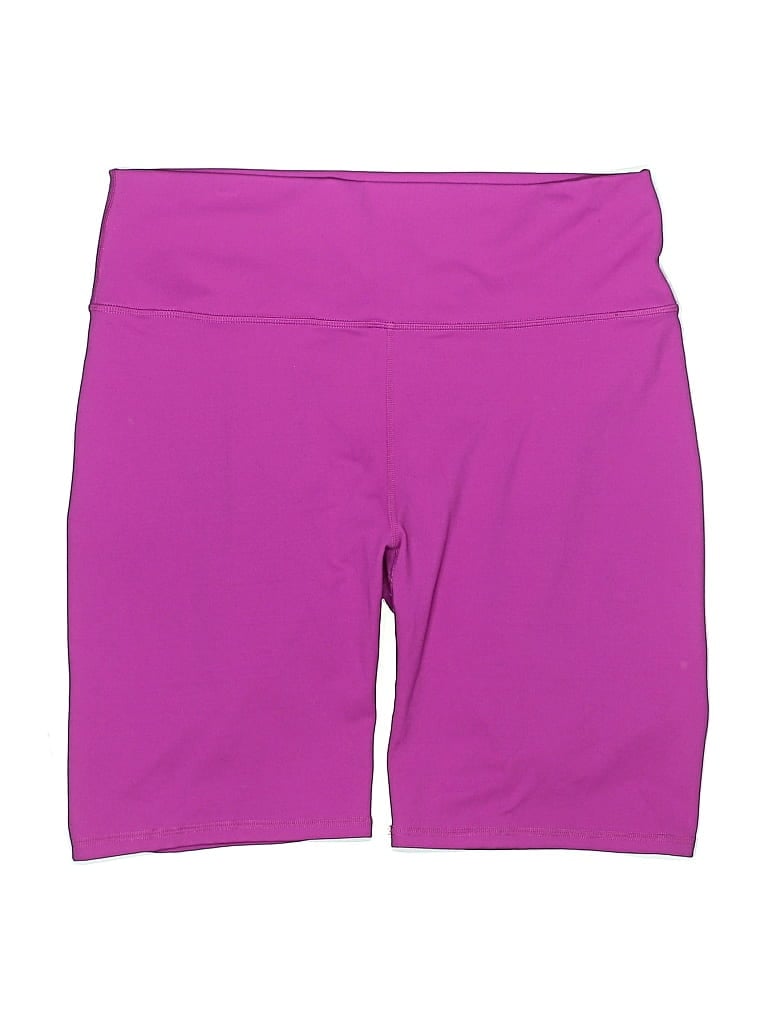Pre-owned Fabletics Athletic Shorts In Purple