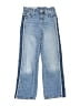 Zara 100% Cotton Stripes Blue Jeans Size 11 - 12 - photo 1