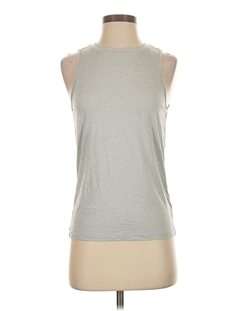 Pre-owned Fabletics Sleeveless T-shirt In Gray