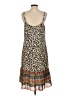 CAbi 100% Polyester Animal Print Brown Casual Dress Size S - photo 2