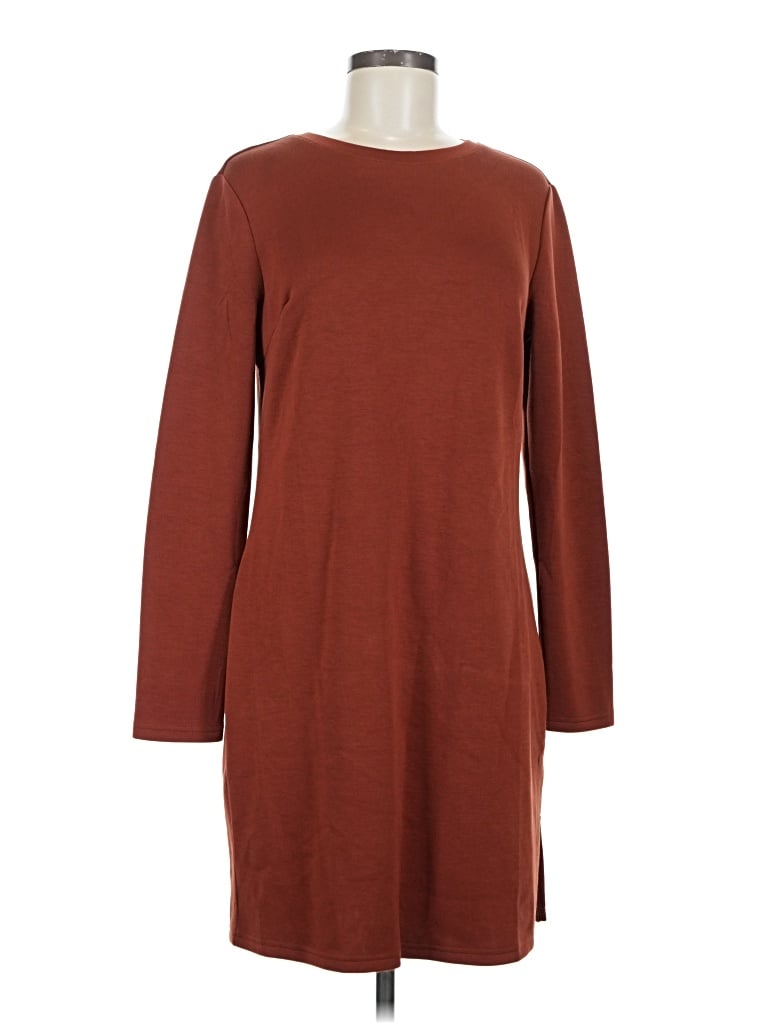 Pre-owned Sampeel Casual Dress In Brown