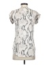 Express Silver Short Sleeve Blouse Size XS - photo 2