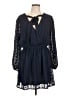 Magnolia 100% Polyester Blue Casual Dress Size L - photo 1
