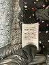 ABound 100% Polyester Polka Dots Black Long Sleeve Blouse Size L - photo 8