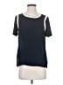 Banana Republic 100% Polyester Black Short Sleeve Top Size XS - photo 1