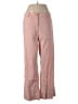 Theory Solid Pink Linen Pants Size 6 - photo 1