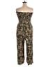 City Chic 100% Viscose Paisley Green Jumpsuit Size 18 Plus (M) - photo 2