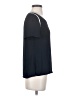 Banana Republic 100% Polyester Black Short Sleeve Top Size XS - photo 4