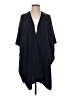 Chico's Solid Blue Poncho Size S - photo 1