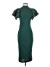Unbranded Solid Green Cocktail Dress Size S (estimated) - photo 1