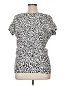 Donna Karan New York Ivory Short Sleeve Blouse Size M - photo 2