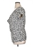 Donna Karan New York Ivory Short Sleeve Blouse Size M - photo 5