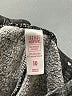 Justice Active Graphic Gray Athletic Shorts Size 10 - photo 3