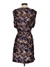 MNG Paisley Blue Casual Dress Size 4 - photo 2