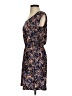 MNG Paisley Blue Casual Dress Size 4 - photo 5