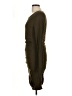 Express Solid Brown Casual Dress Size L - photo 5