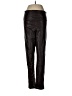 Boston Proper Metallic Black Brown Track Pants Size M - photo 1