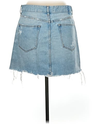 Bershka Denim Skirt (view 2)