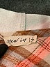 New In Plaid Orange Fleece Size M - photo 6