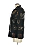 Assorted Brands 100% Polyester Print Black Blazer Size 8 - photo 5