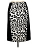 Robbi & Nikki Animal Print Black Casual Skirt Size L - photo 2