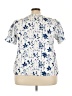Shein Curve Ivory Short Sleeve Blouse Size 3X - photo 2