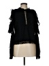 AMUR 100% Polyester Black 3/4 Sleeve Blouse Size L - photo 1