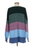 American Eagle Outfitters Color Block Teal Pullover Sweater Size M - photo 2