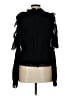 AMUR 100% Polyester Black 3/4 Sleeve Blouse Size L - photo 2