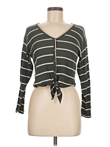 Caution to the Wind Long Sleeve Top (view 1)
